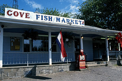 Cove Fish Market in Mystic, Connecticut
