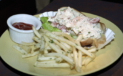 The lobster roll at Philadelphia Fish & Company, circa March, 2003
